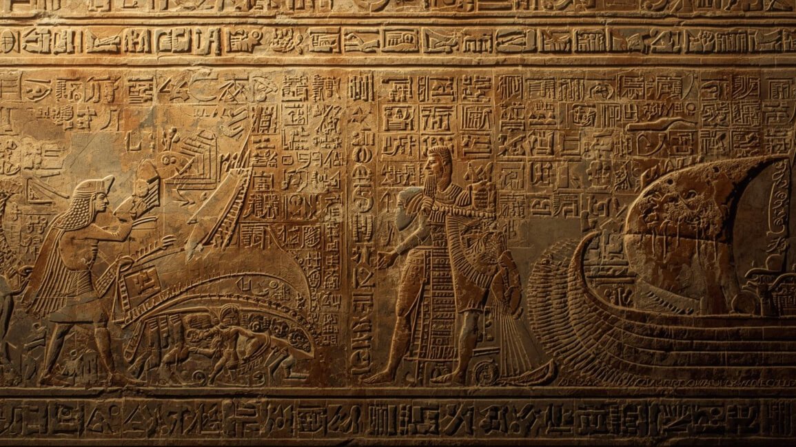 Close-up of the famous Flood Tablet