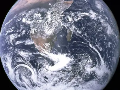 Apollo 17 Blue Marble 1972 - Classic View