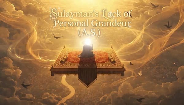 Man on carpet in golden sky